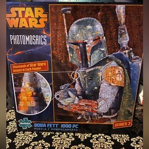 Photomosaic Boba Fett puzzle.